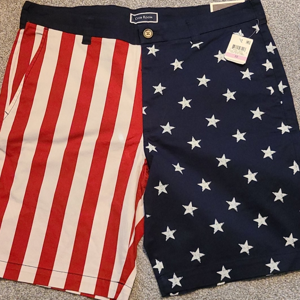 Fourth of July shorts! Club Room men's - Picture 2 of 16